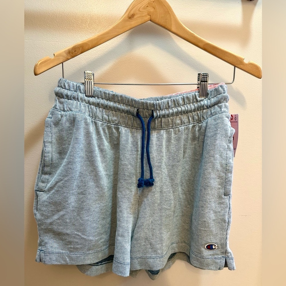 NWT Champion Jersey Short in Pink and Blue Size Small Bundle